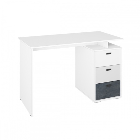 мс для детской Накки СТП-1200 Белый / Белый + Серый + Угольный камень