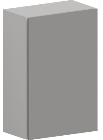 Шкаф верхний высокий 1-створчатый ШВ 609М Гарден Лайт грей