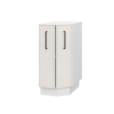 Шкаф нижний торцевой ШНТ 360 Либерти белый арт (МДФ 16мм МС София)