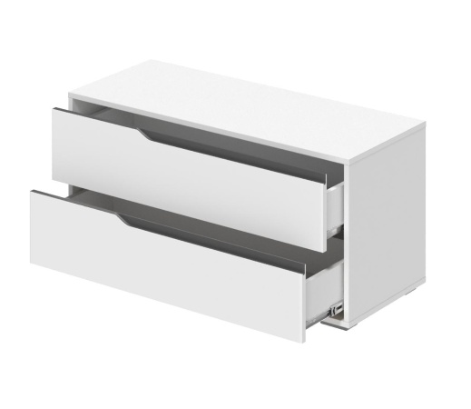 мс Алиса ТБ-1000 белый/белый гладкий