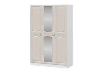 мс для спальни Венеция ШК-3 белый/жемчуг мс для спальни Венеция ШК-3 белый/жемчуг