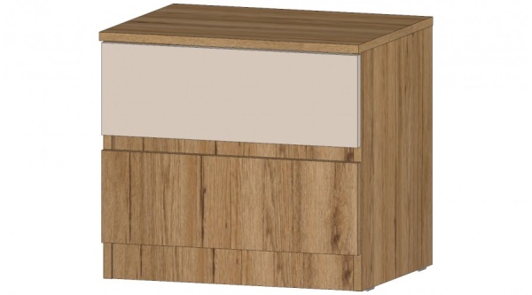 Ленора Тумба прикроватная Дуб вотан / Кашемир