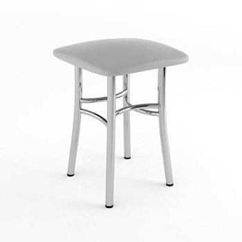 Табурет Классик Серый 700 / Хром