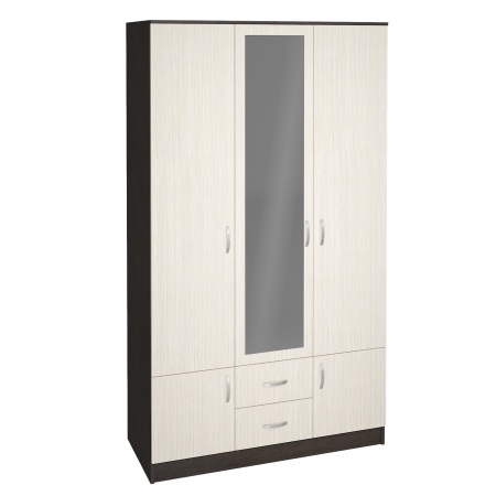 мс для спальни Ронда ШК-3 Венге / Дуб Белфорд