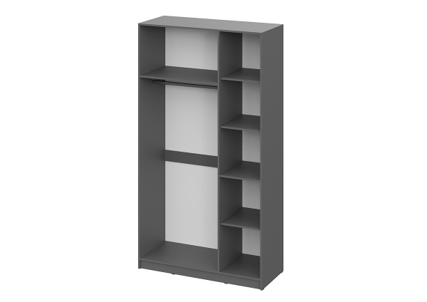 мс Берген ШК-1200 серый графит/серый графит