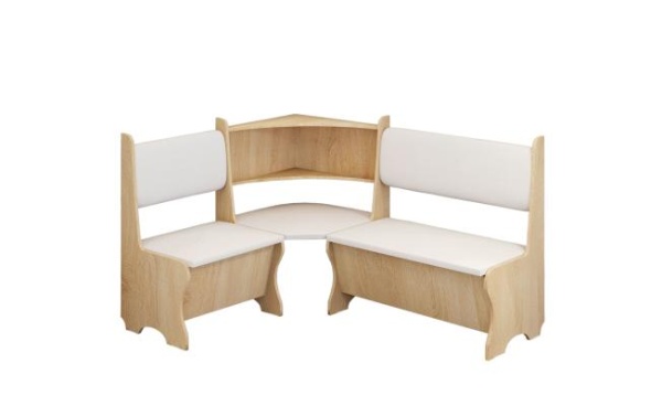 Угол кухонный Комфорт Дуб Сонома / Белый Угол кухонный Комфорт Дуб Сонома / Белый