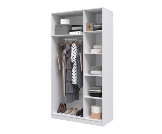 Элегант ШК-1200 Белый / Белый