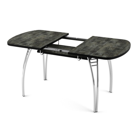 Стол Паук разборный раздвижной В1, пластик РАСПРОДАЖА Кантри / Хром