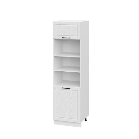 Пенал ПДМ600-1Г1 Барселона белый массив (МДФ 16мм МС София)