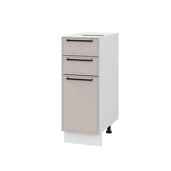 Шкаф нижний с ящиками ШН3Я 300 Либерти шампань (МДФ 16мм МС София)