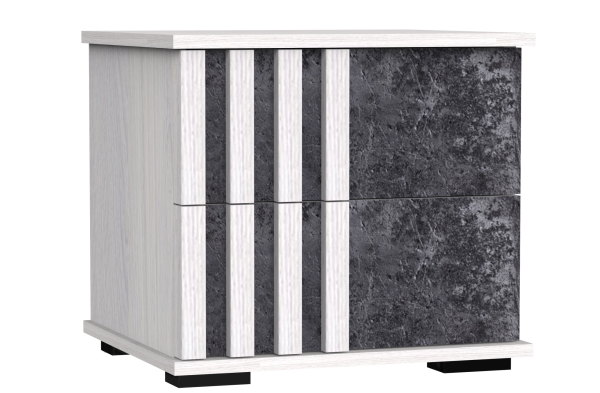 Марракеш Тумба прикроватная Анкор светлый / Цемент темный