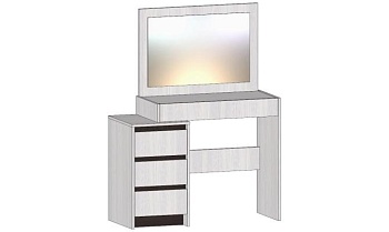 Бостон Туалетный столик Анкор светлый / Венге Бостон Туалетный столик Анкор светлый / Венге