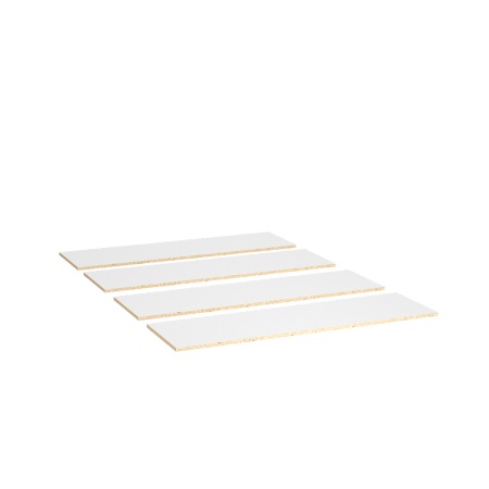 Кровать Ронда КР-140 с основанием ЛДСП Белое дерево/белое дерево Кровать Ронда КР-140 с основанием ЛДСП Белое дерево/белое дерево