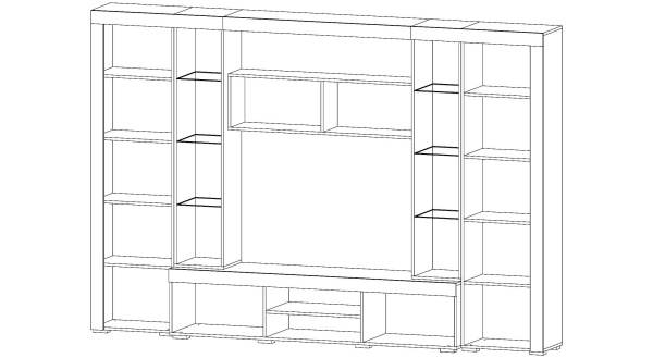 Гостиная Кевин Дуб Самдал