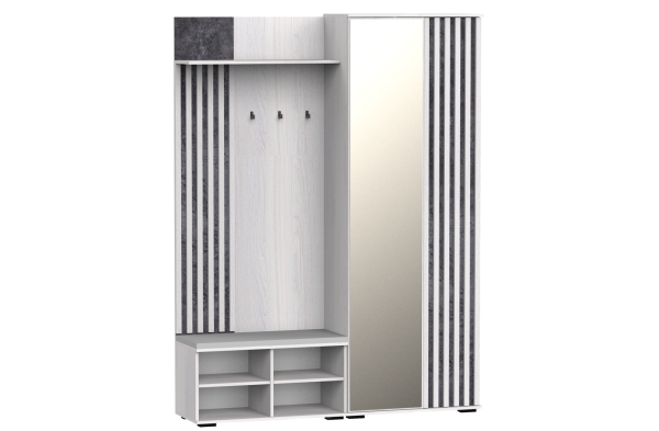 Марракеш Прихожая Анкор светлый / Цемент темный