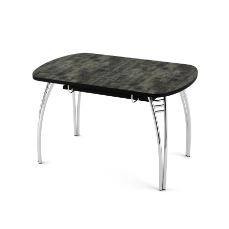 Стол Паук разборный раздвижной В1, пластик РАСПРОДАЖА Кантри / Хром