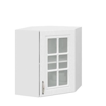 Шкаф верхний угловой со стеклом ШВУС 600 Лондон дуб сканди (МДФ 16мм МС София) Шкаф верхний угловой со стеклом ШВУС 600 Лондон дуб сканди (МДФ 16мм МС София)