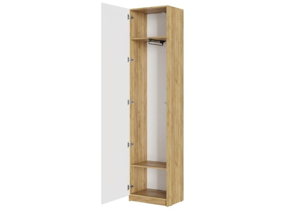 БОСТОН ШК-003 шкаф  МДФ (Комплект) Дуб Крафт золотой / Белый