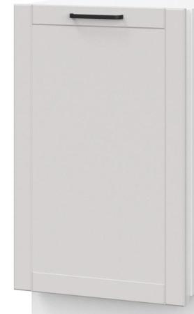 Фасад для посудомоечной машины ШНПМ 450 Фасад: фрезеровка Диада, МДФ лофт крем