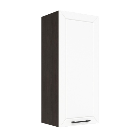 Шкаф верхний (премьер) ШВ 400Н Корпус: ЛДСП венге 16мм; фасад: фрезеровка Кельн, МДФ софт даймонд 16мм Шкаф верхний (премьер) ШВ 400Н Корпус: ЛДСП венге 16мм; фасад: фрезеровка Кельн, МДФ софт даймонд 16мм