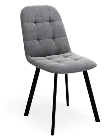 Стул Крафт Серый Ultra Grey / Черный