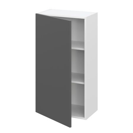 Шкаф верхний (премьер) ШВ 500Н Барселона белый массив (МДФ 16мм МС София)