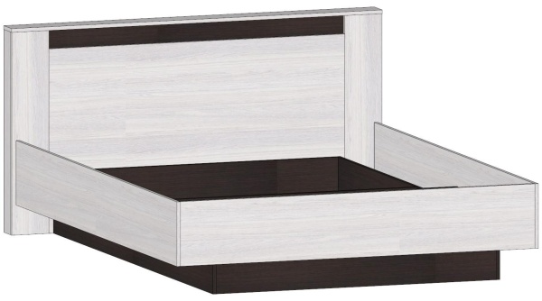 Бостон Кровать 1600 Анкор светлый / Венге