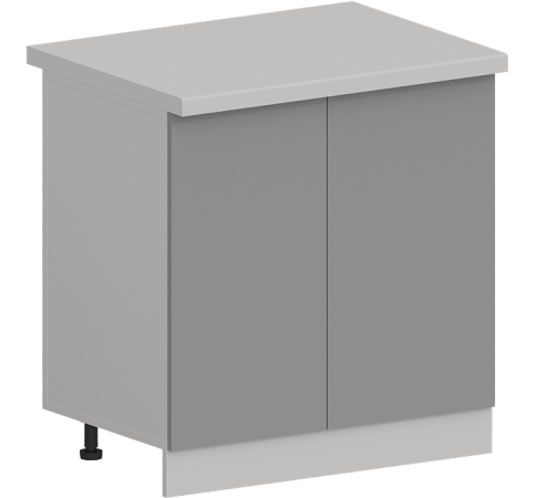 Шкаф нижний ШН 800 Гарден Лайт грей