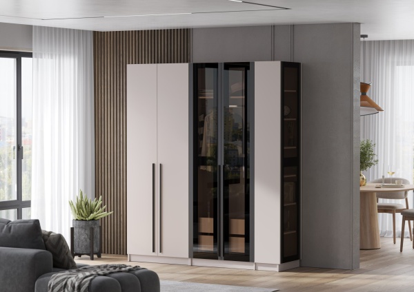 мс Берген ШКС-800 кашемир/софт черный