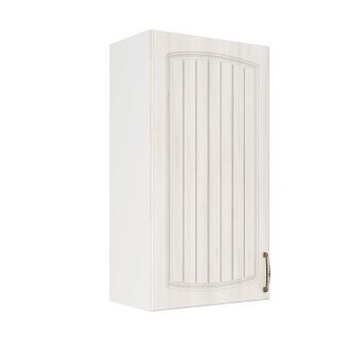 Шкаф верхний (премьер) ШВ 500Н Корпус: ЛДСП белый 16мм; фасад: фрезеровка Гренада, МДФ сандал 16мм