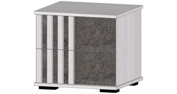 Марракеш Тумба прикроватная Анкор светлый / Цемент темный