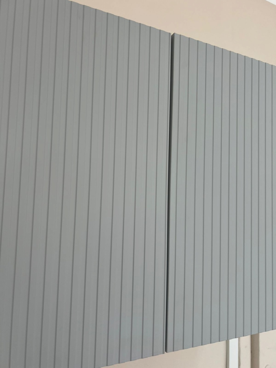 Кухня Ритм Лайт грей / Сиена Антично-бежевый 2,0 м