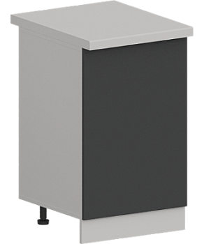 Шкаф нижний ШН 500 Гарден Графит софт