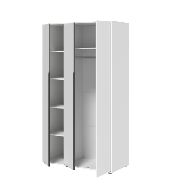 мс Алиса ШК-1200 белый/белый гладкий