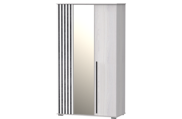 Марракеш Шкаф 3х ств. 1240 Анкор светлый / Цемент темный