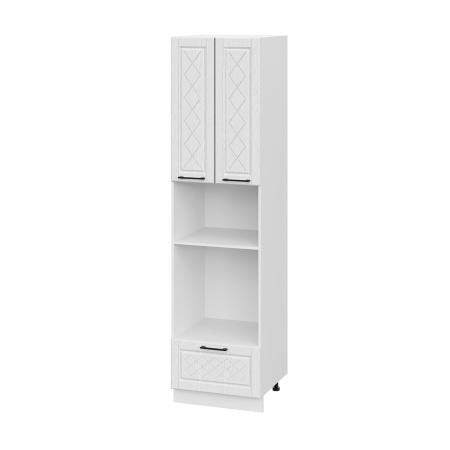 Пенал (премьер) ПДМ600Н-21Я Барселона белый массив (МДФ 16мм МС София)