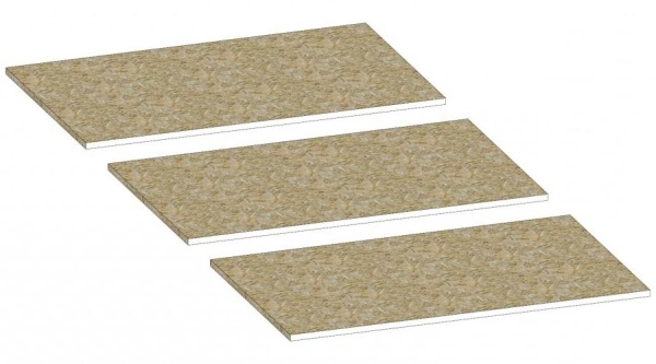 Бостон Кровать  900 Дуб вотан / Венге