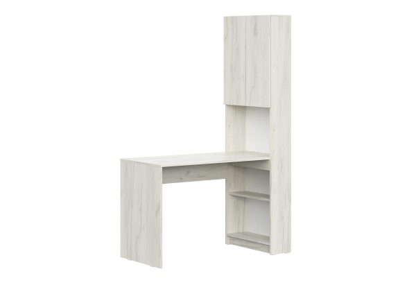 стол письменный Майнд-01, РАСПРОДАЖА дуб крафт белый/дуб крафт белый