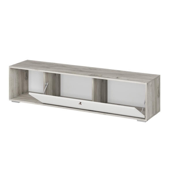 мс для гостиной Нанси ТБ-1600 дуб крафт серый/софт айвори