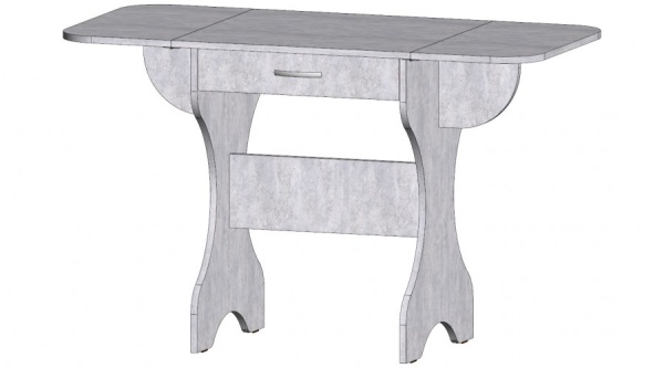 Стол Авалон Цемент светлый