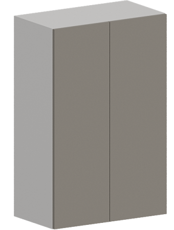 Шкаф верхний высокий ШВ 609 Стенли Теплый серый