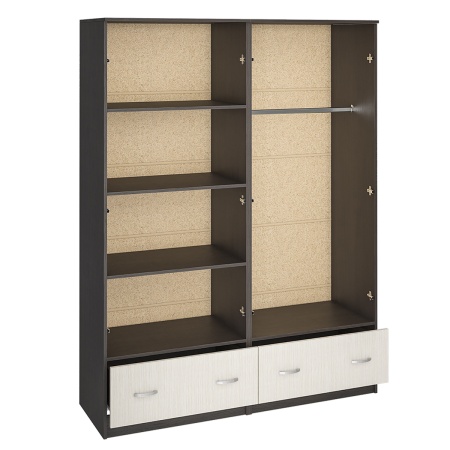 мс для спальни Ронда ШК-4 венге/дуб белфорд