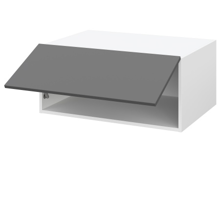 Шкаф верхний  антресоль со стеклом ШВСА 800 Лондон дуб сканди (МДФ 16мм МС София) Шкаф верхний  антресоль со стеклом ШВСА 800 Лондон дуб сканди (МДФ 16мм МС София)