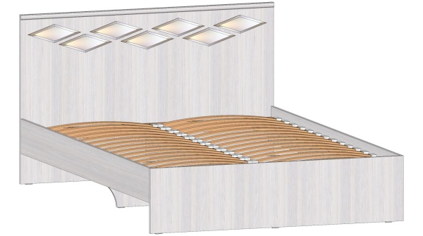 Кровать Диана 1400 Анкор светлый