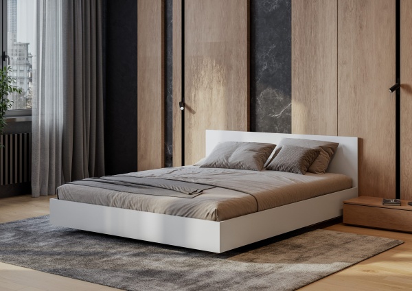 мс Айден КР06-160 белый ЛДСП/белый ЛДСП