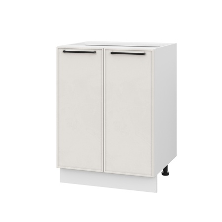 Шкаф нижний ШН 600 Либерти белый арт (МДФ 16мм МС София)