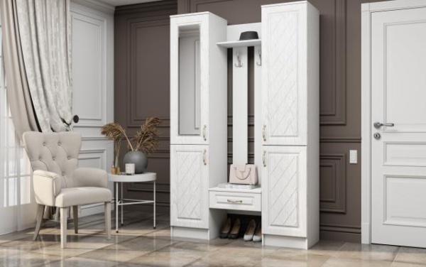 Прихожая Либерти Белое дерево