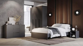 Модульная спальня Элегант Графит Модульная спальня Элегант Графит