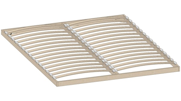 Бостон Кровать 1600 Анкор светлый / Венге
