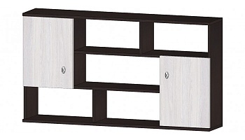 Полка Д-23 Венге / Анкор светлый